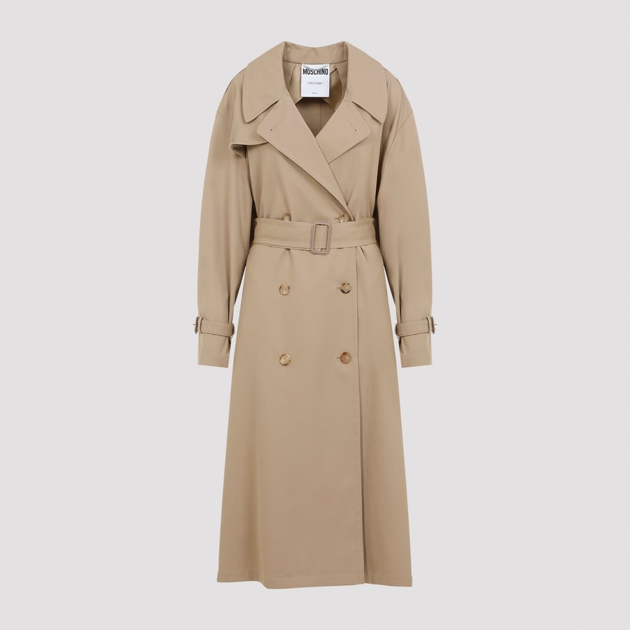 Moschino Moschino Cotton Nylon Coat, view 3