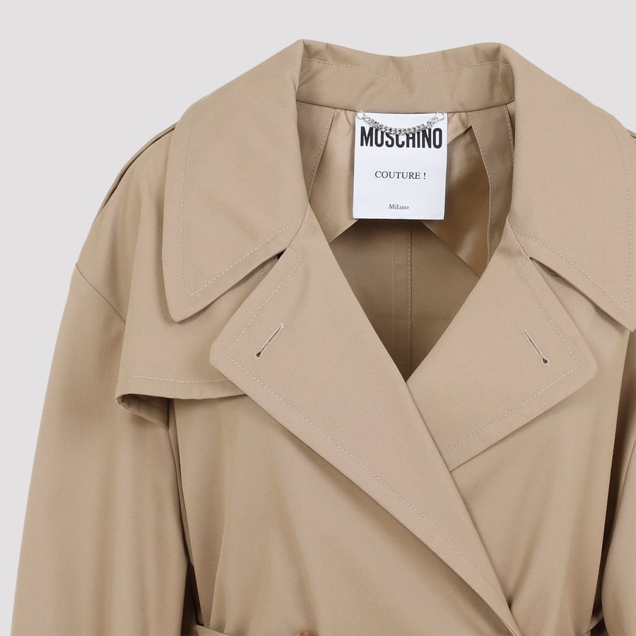 Moschino Moschino Cotton Nylon Coat, view 6