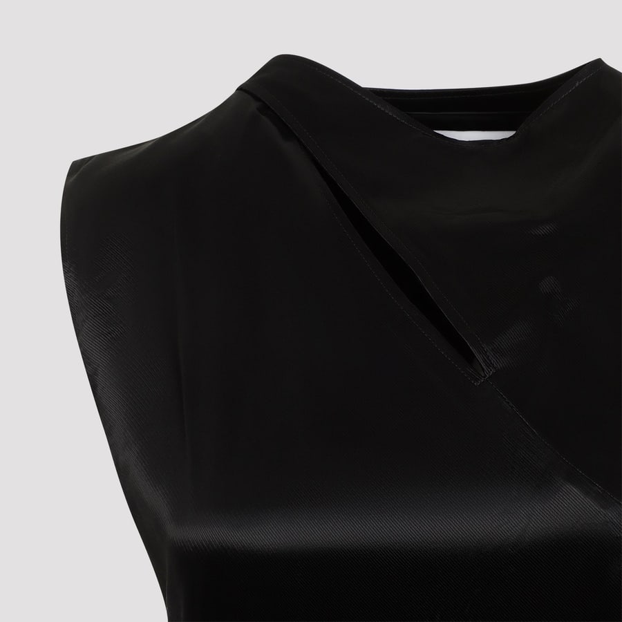 Jil Sander Jil Sander Cupro Long Dress, view 5