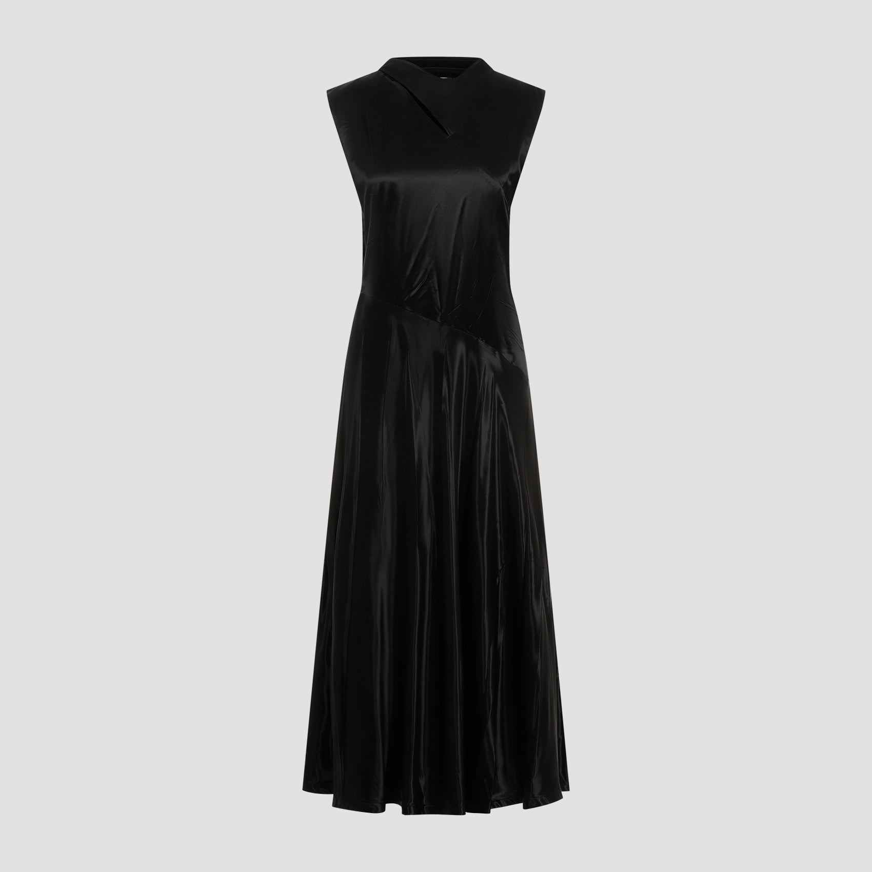 Jil Sander Jil Sander Cupro Long Dress