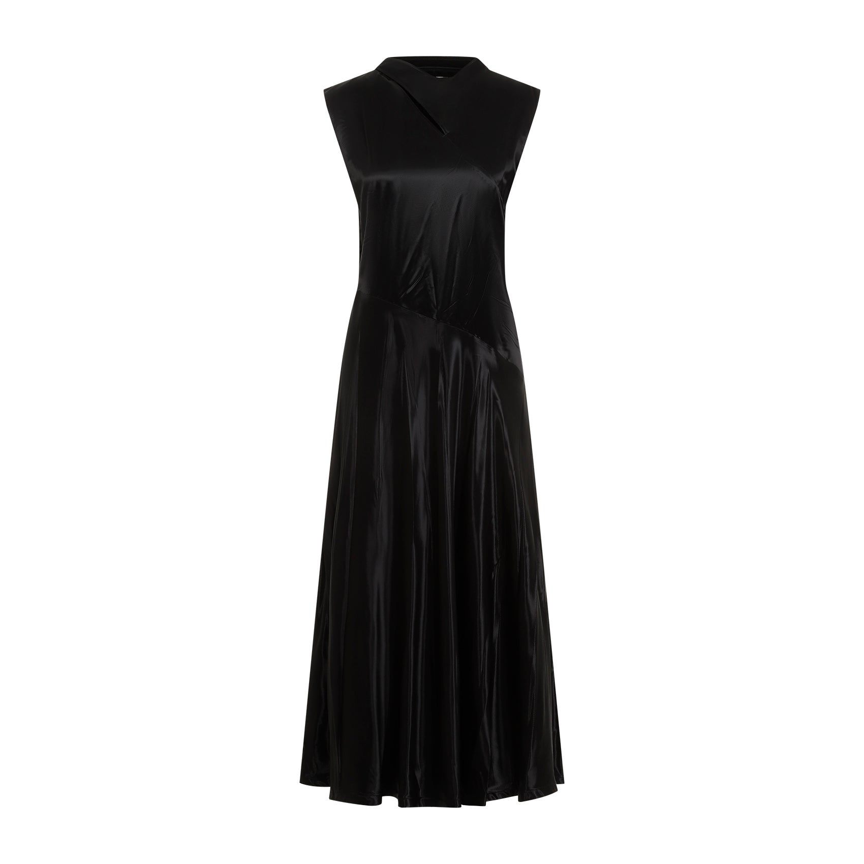 Jil Sander Jil Sander Cupro Long Dress, view 2