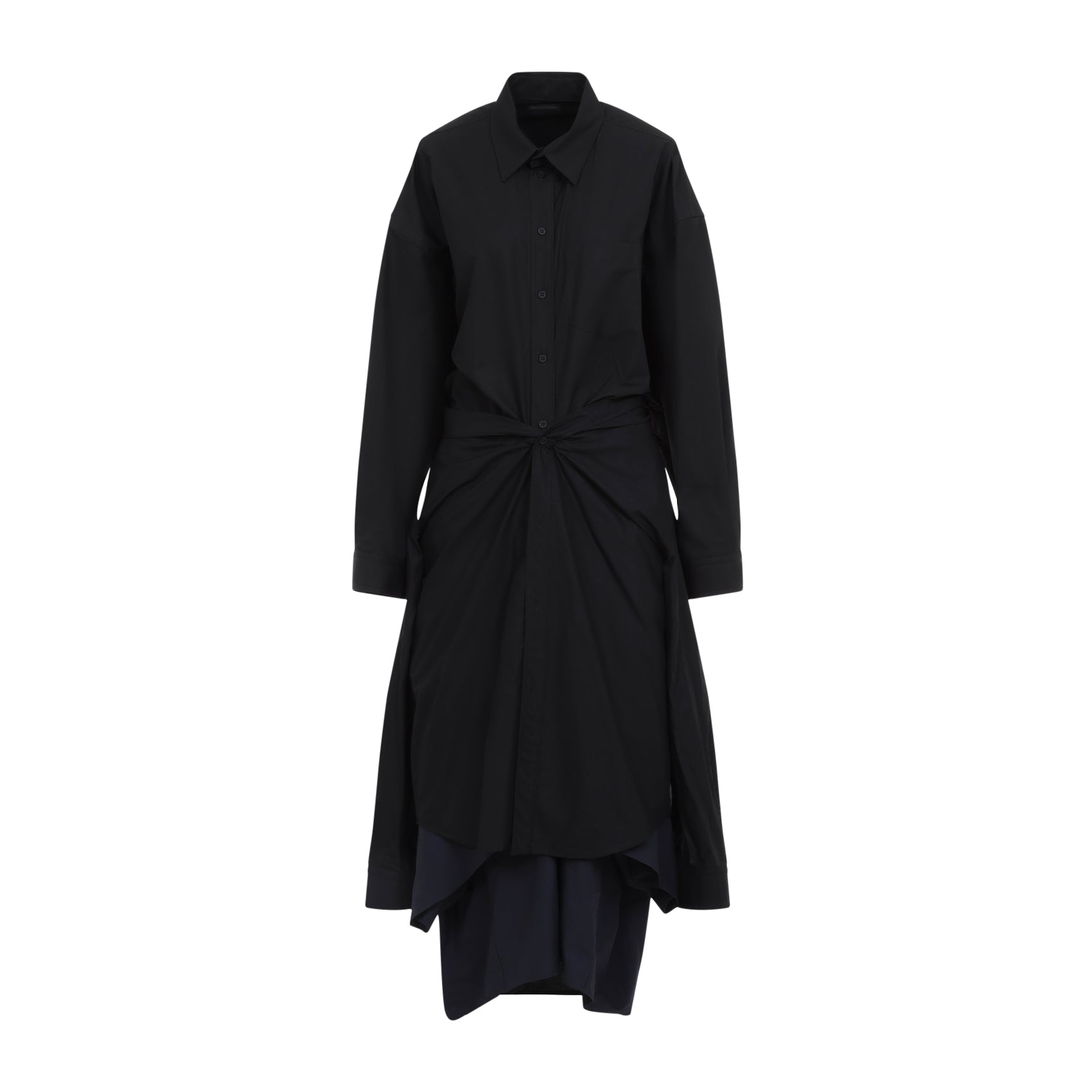 Balenciaga Balenciaga Maxi Patched Shirt, view 2