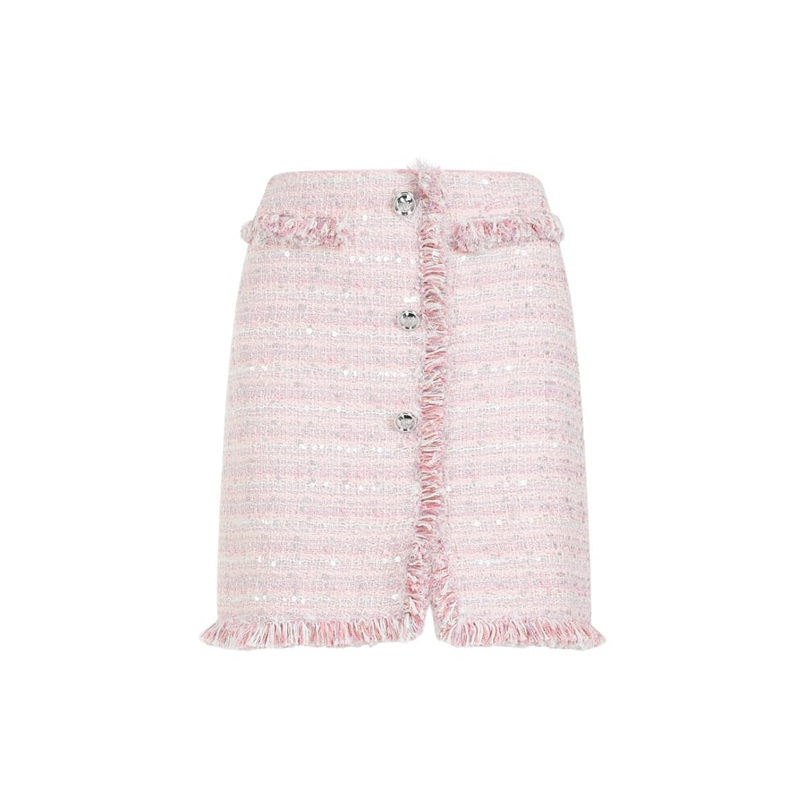 GIAMBATTISTA VALLI Giambattista Valli Boucle Mini Skirt, view 2