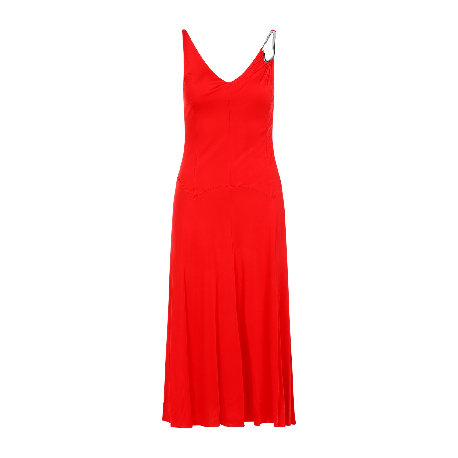 LANVIN Lanvin Sleeveless A-Line Midi Dress, view 2