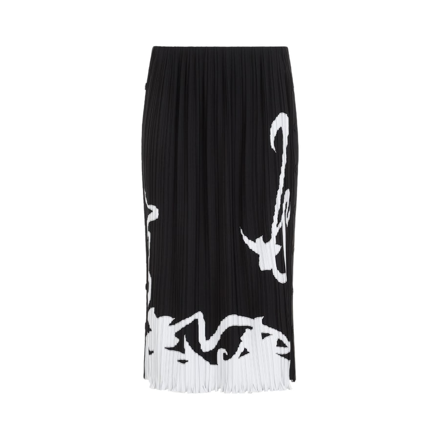LANVIN Lanvin Pleated Long Skirt, view 2