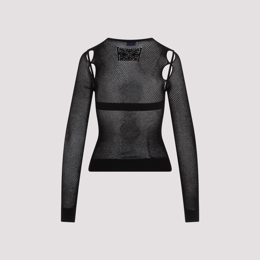 Off-White Off White Net Arrow Bralette Top, view 4