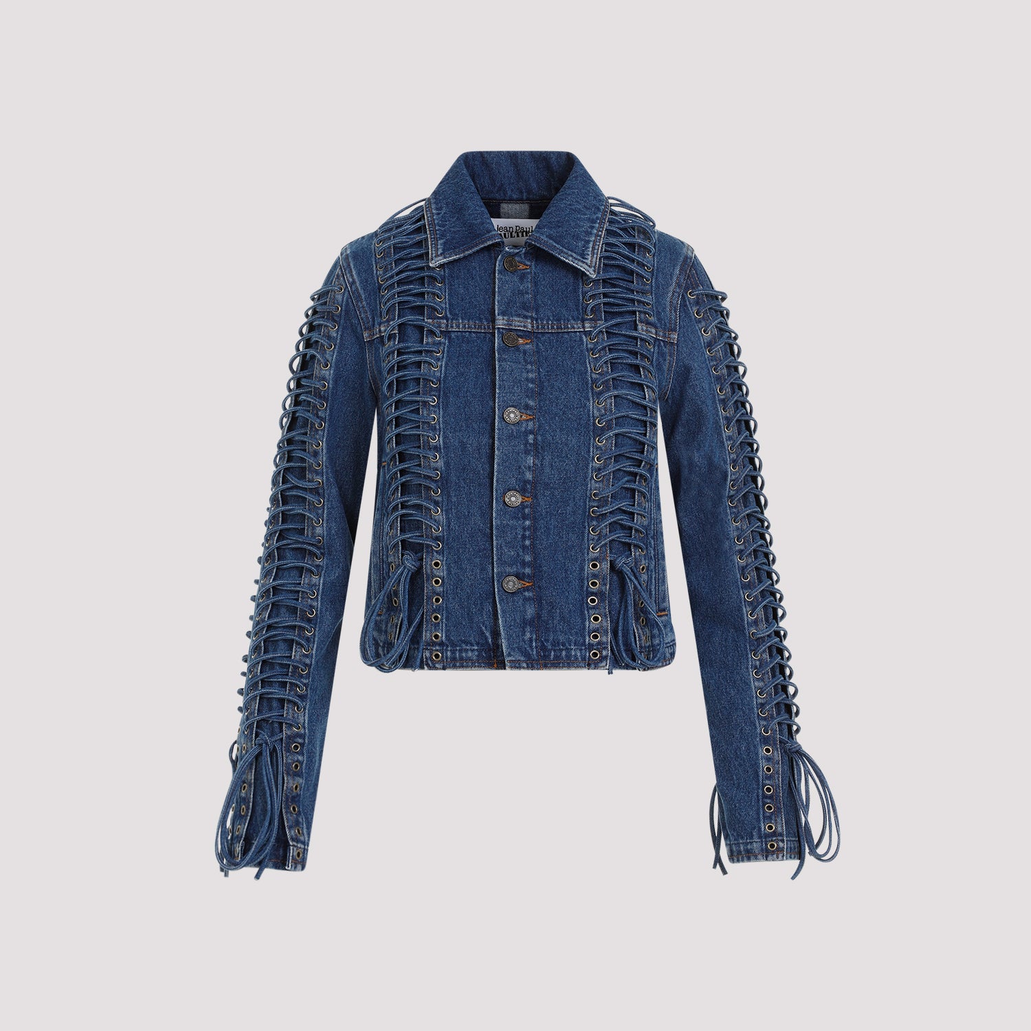 JEAN PAUL GAULTIER Jean Paul Gaultier Corset Denim Jacket
