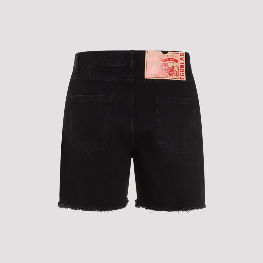 EGONLAB Egonlab Denim Shorts, view 4