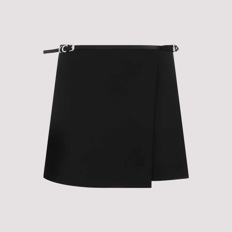 Givenchy Givenchy Mini Wrap Voyou Skirt, view 3