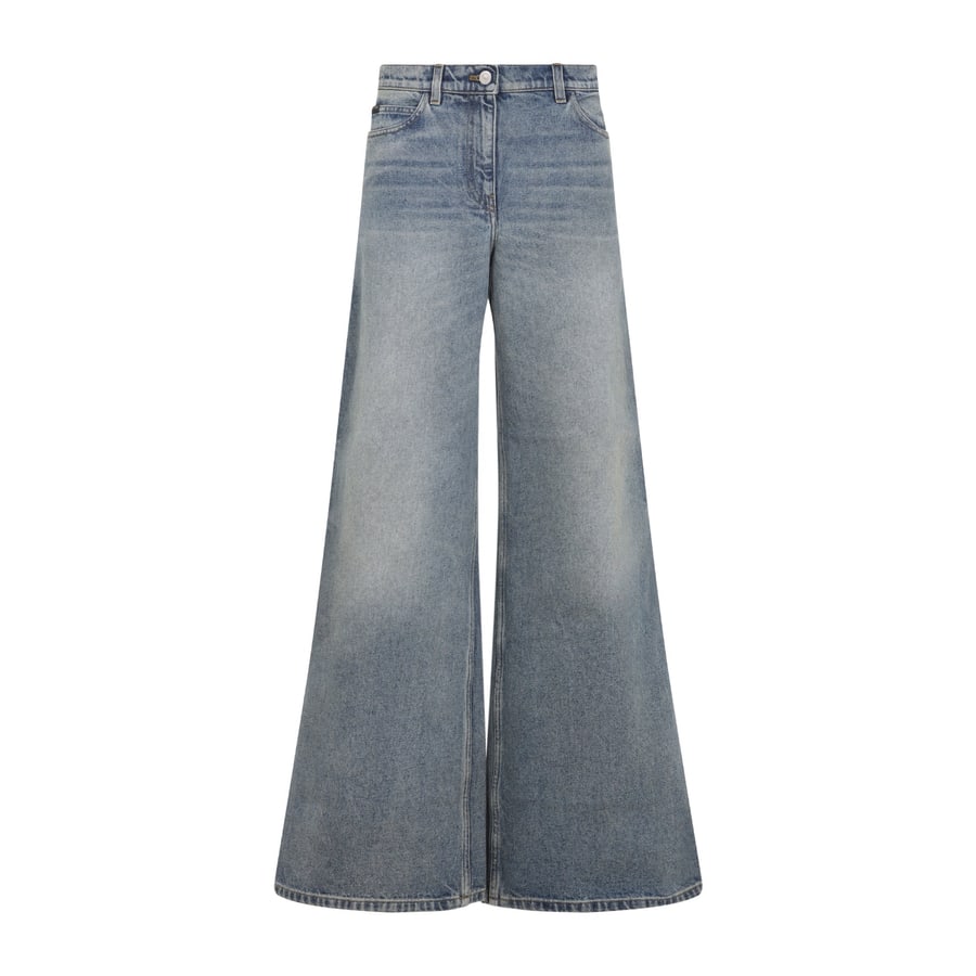 COURREGES Courreges Baggy Hammer Jeans, view 2