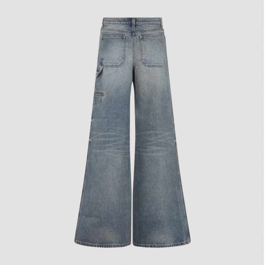 COURREGES Courreges Baggy Hammer Jeans, view 4