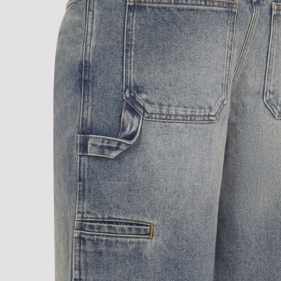 COURREGES Courreges Baggy Hammer Jeans, view 5
