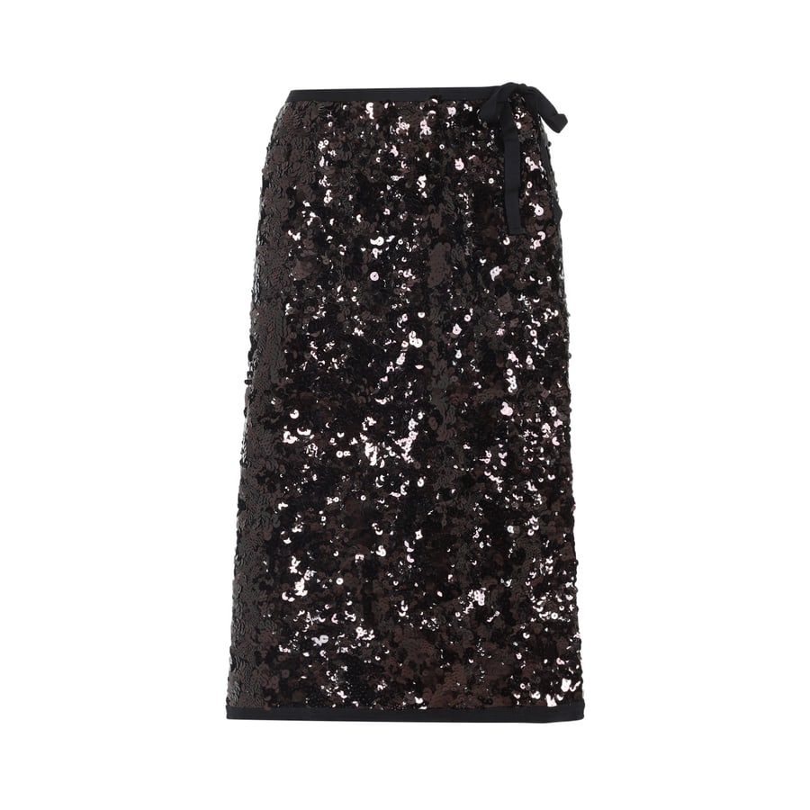 Prada Prada Polyamide Midi Skirt, view 2