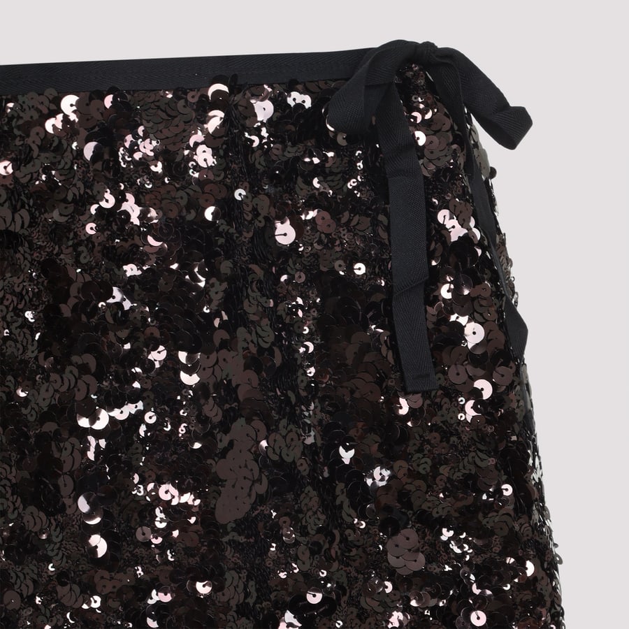 Prada Prada Polyamide Midi Skirt, view 5