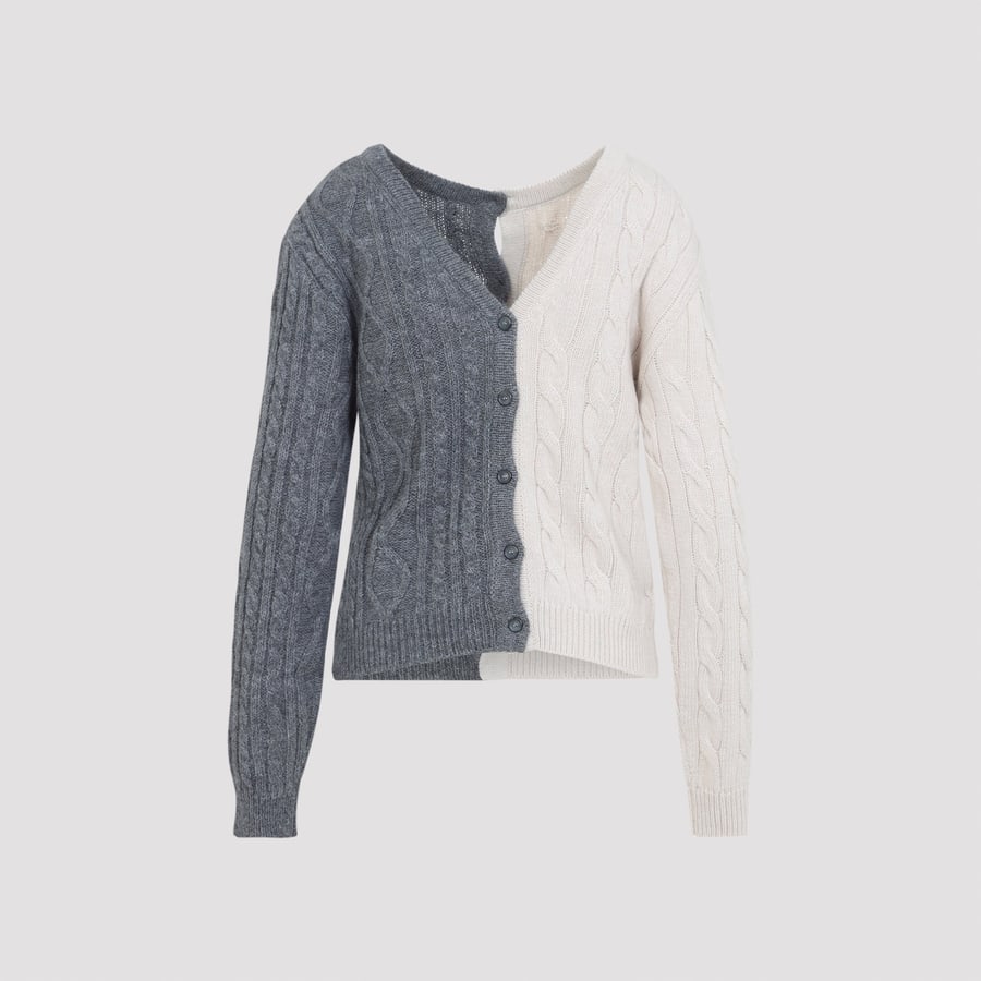 Moschino Moschino Bicolor Cardigan, view 4