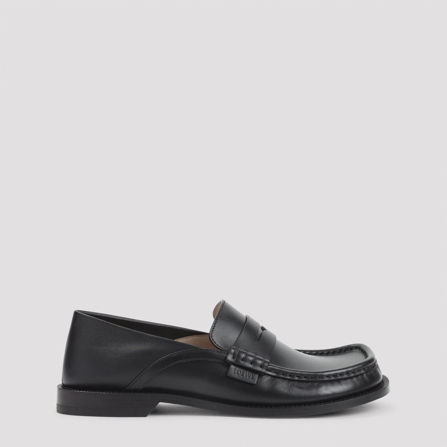 Loewe Loewe Campo Flap Back Loafers