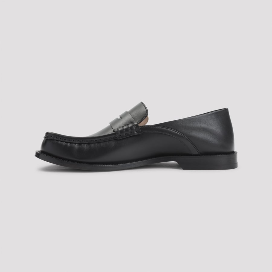 Loewe Loewe Campo Flap Back Loafers, view 4