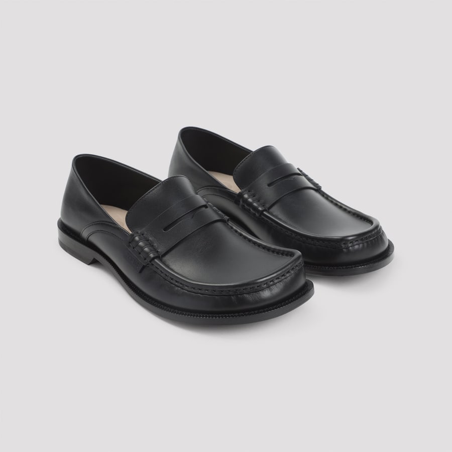 Loewe Loewe Campo Flap Back Loafers, view 5