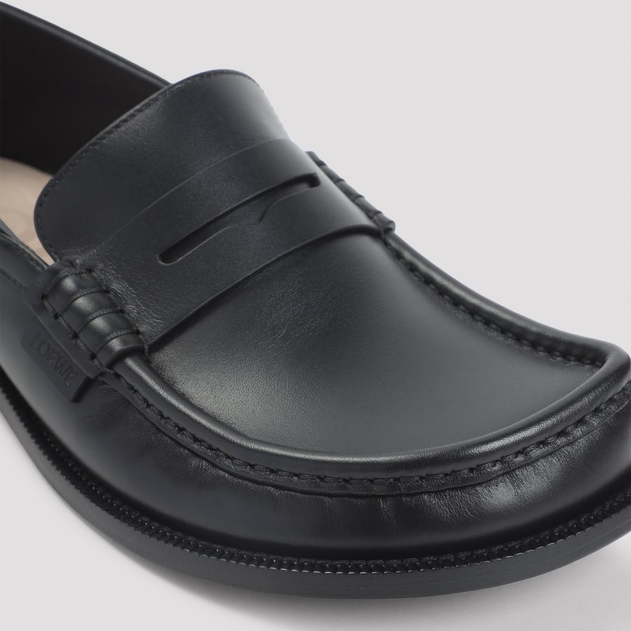 Loewe Loewe Campo Flap Back Loafers, view 6