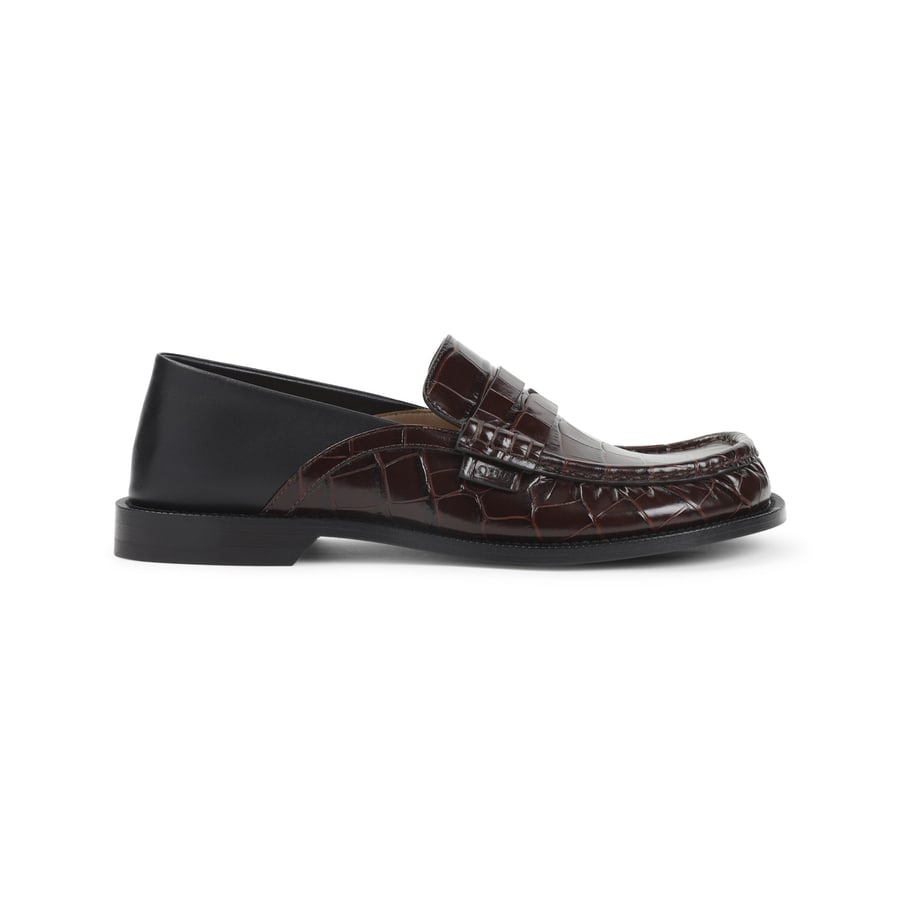 Loewe Loewe Campo Flap Back Loafers, view 2