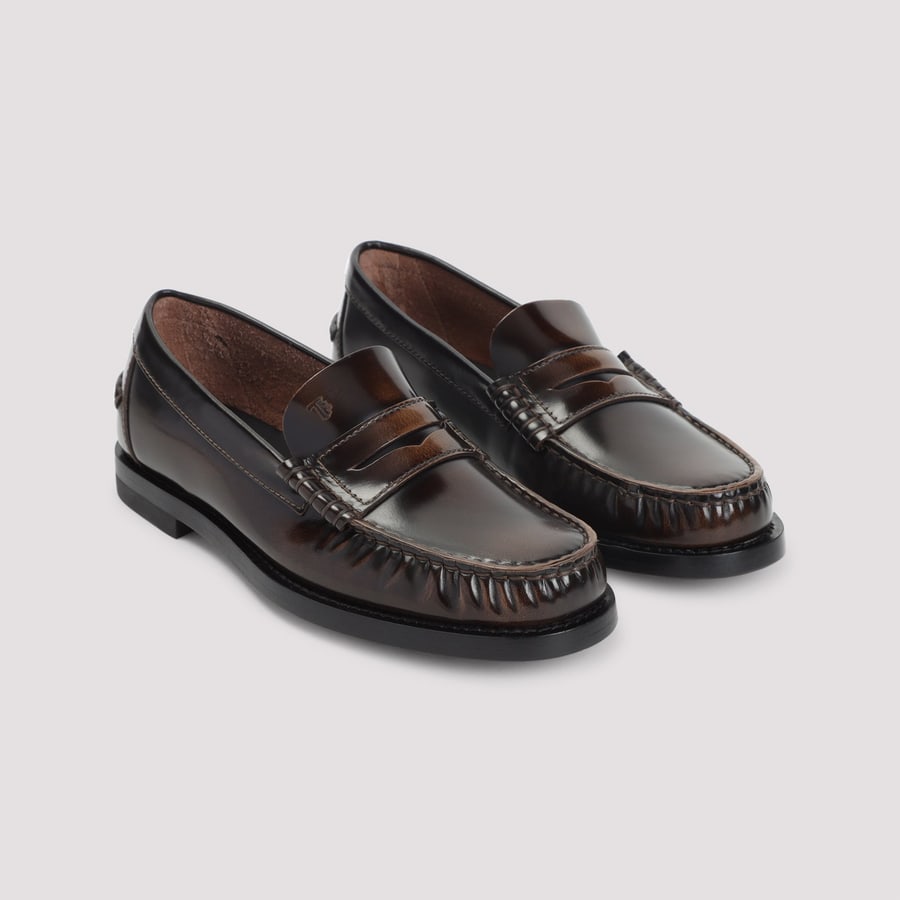 Tod's Tod’s Calf Leather Loafers, view 5