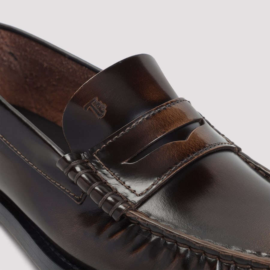 Tod's Tod’s Calf Leather Loafers, view 6