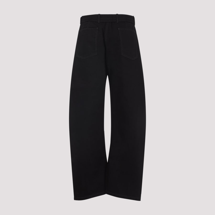 Lemaire Lemaire Twisted Belted Pants, view 4