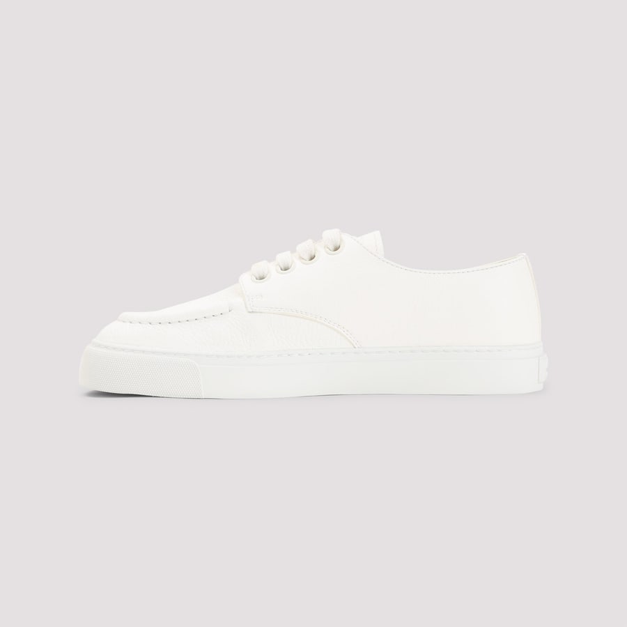 Prada Prada Deer Leather Sneakers, view 4