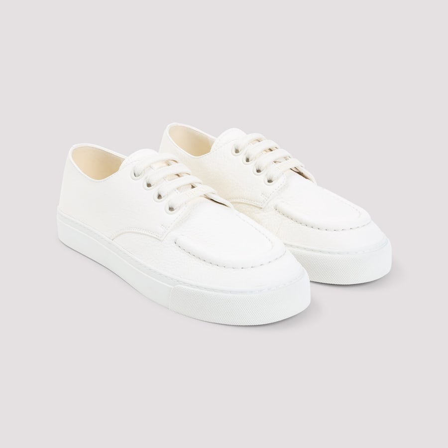 Prada Prada Deer Leather Sneakers, view 5