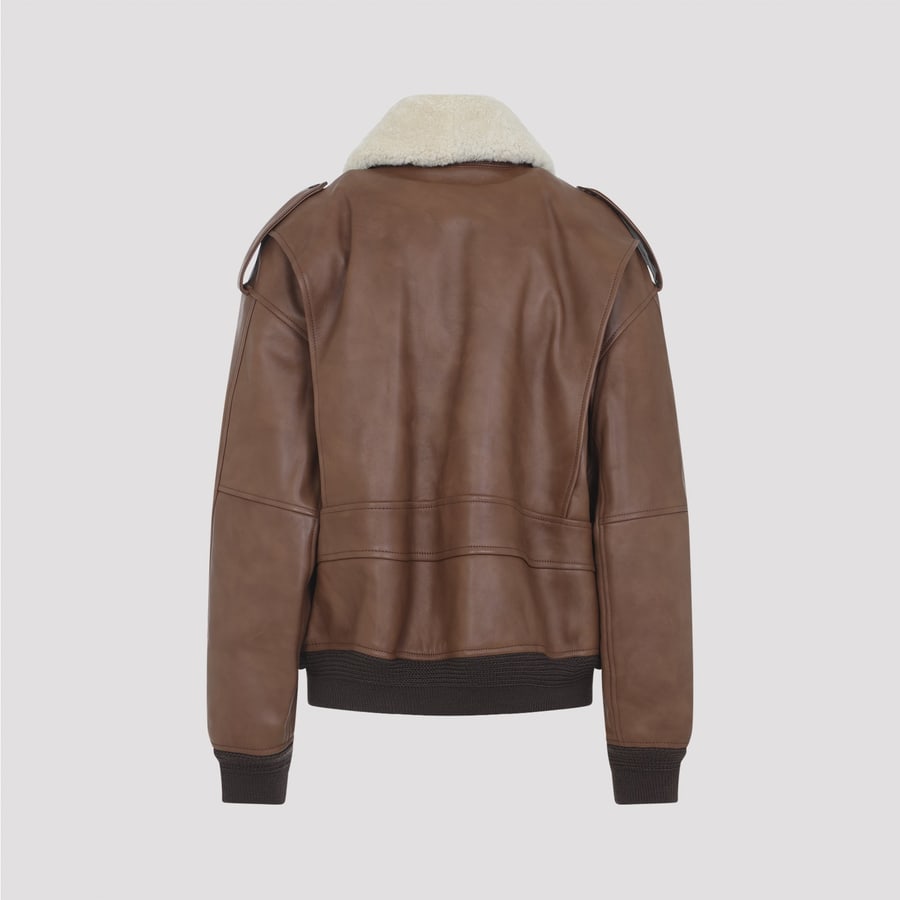 Saint Laurent Saint Laurent Aviator Jacket, view 4
