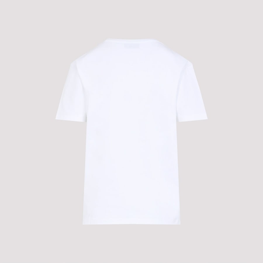 LANVIN Lanvin Embroidered Script Logo T-shirt, view 4