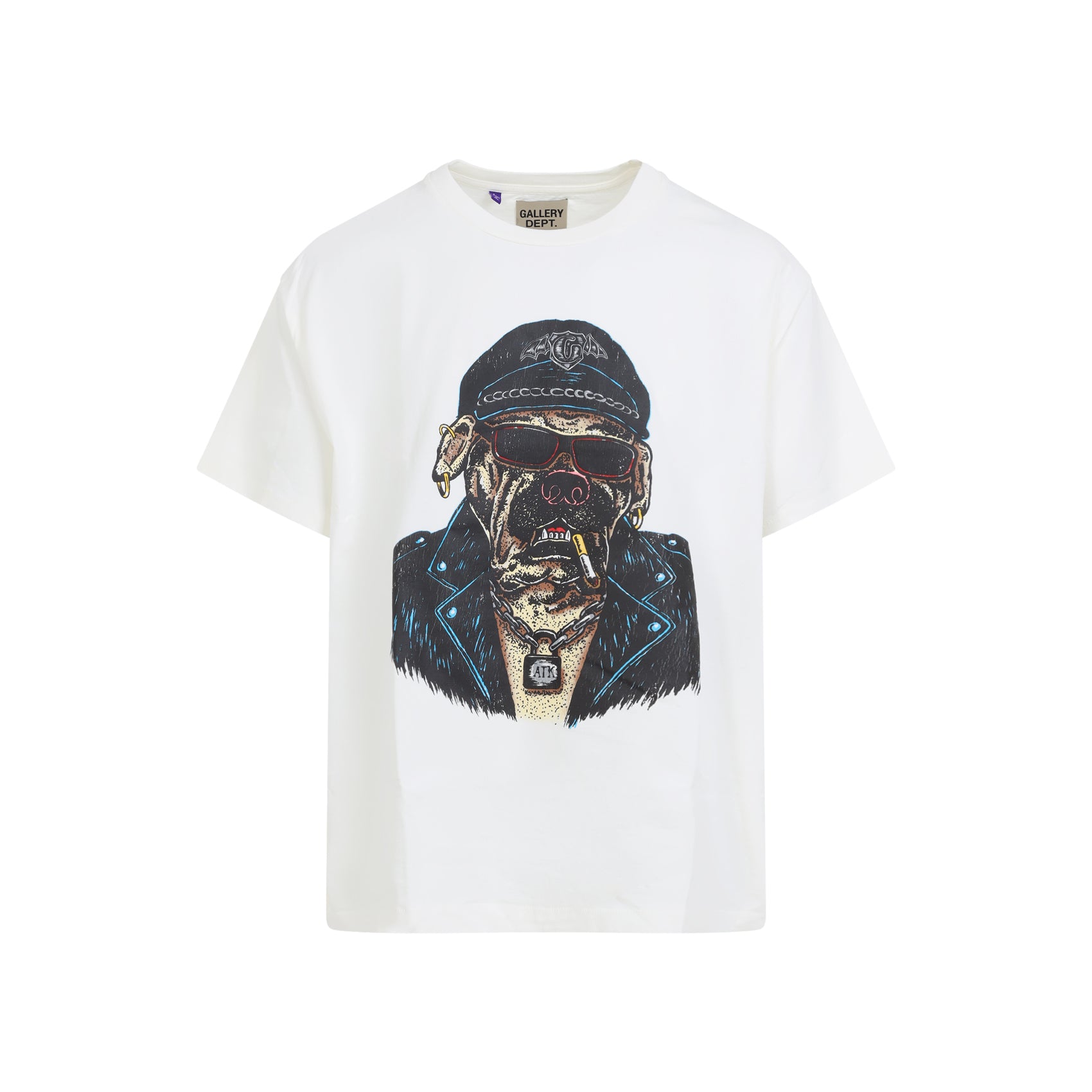 GALLERY DEPT. Gallery Dept. Oct Biker Dog T-Shirt, view 2