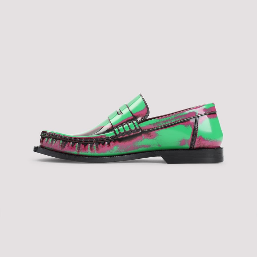 Loewe Loewe Campo Brushed Loafers, view 4