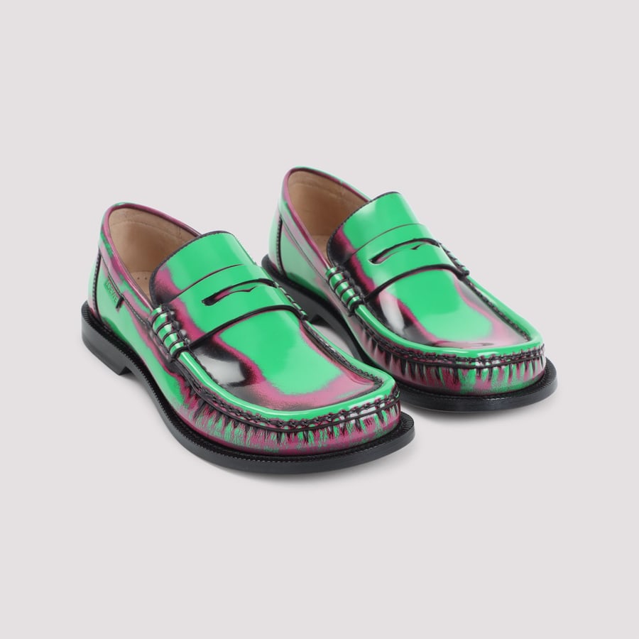 Loewe Loewe Campo Brushed Loafers, view 5