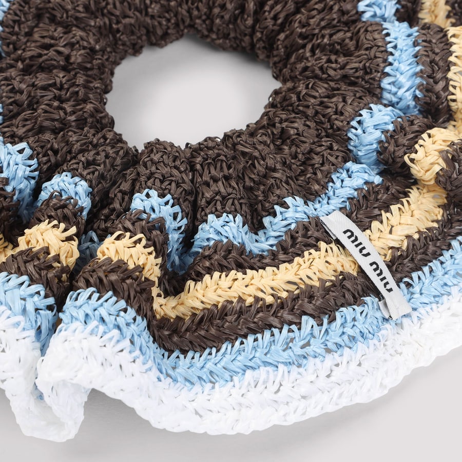Miu Miu Miu Miu Cotton Scrunchie, view 4