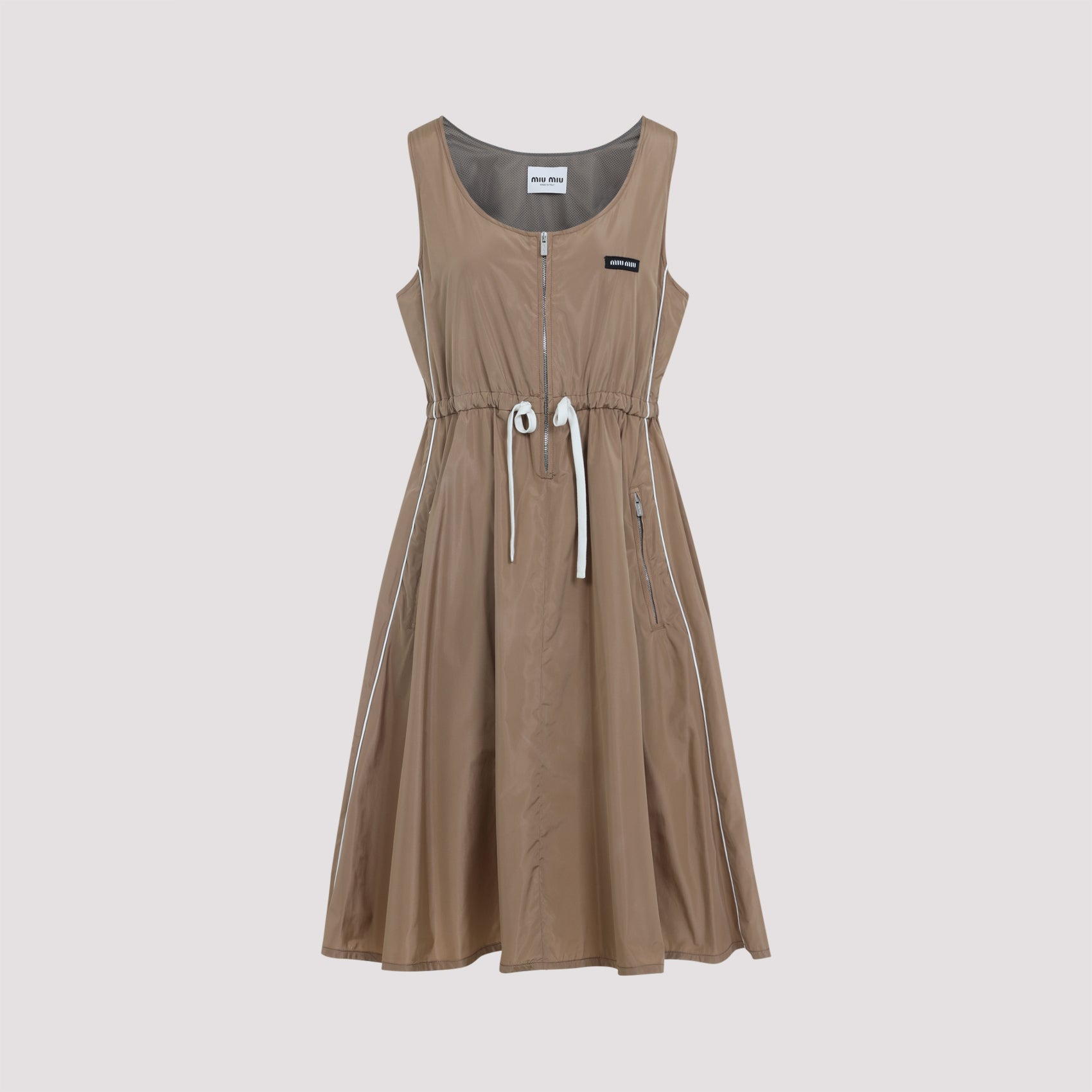 Miu Miu Miu Miu Mini Silk Dress