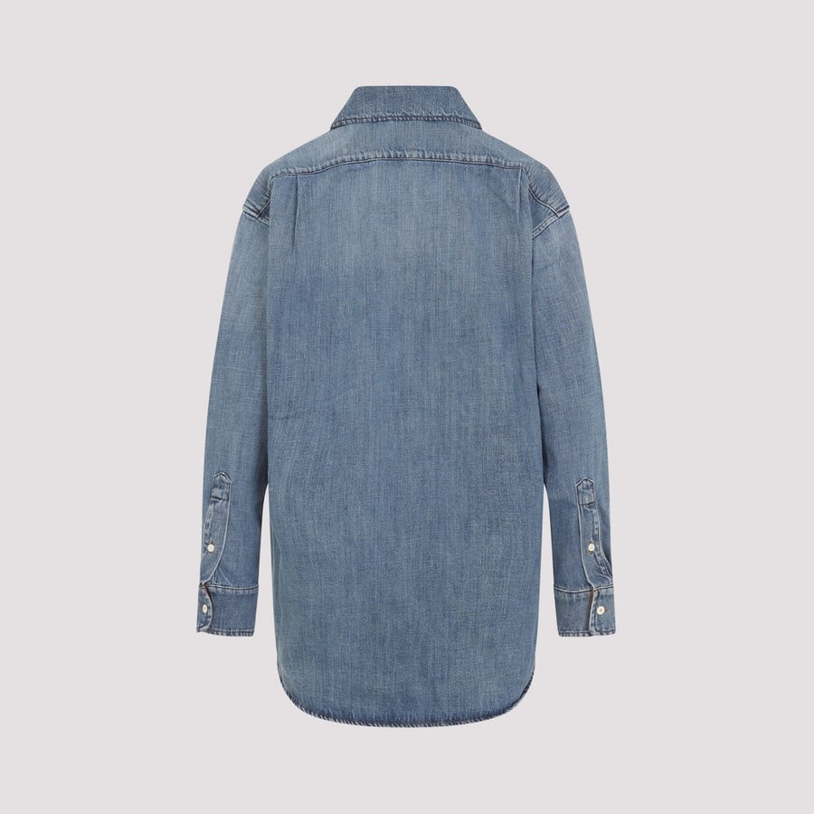 Miu Miu Miu Miu Denim Shirt, view 4