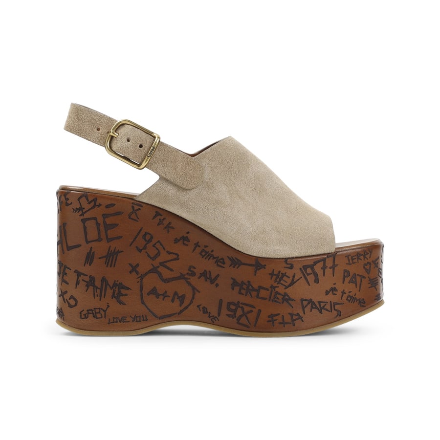 Chloé Chloe Maxime Wedges Sandals, view 2