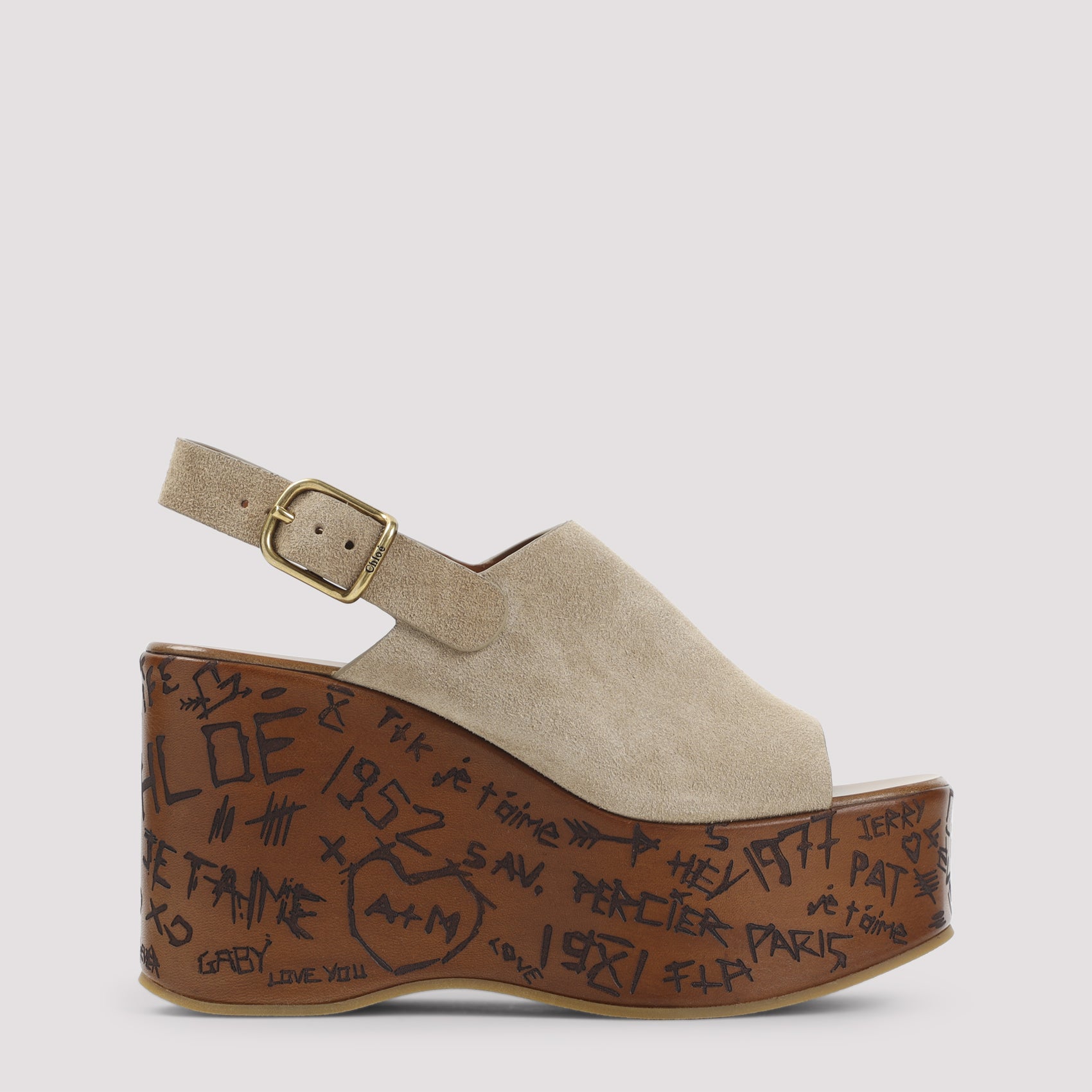 Chloé Chloe Maxime Wedges Sandals