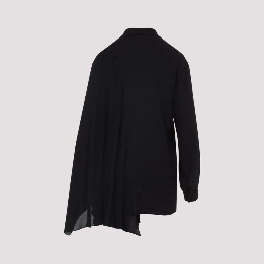 Balenciaga Balenciaga Scarf Blouse, view 4
