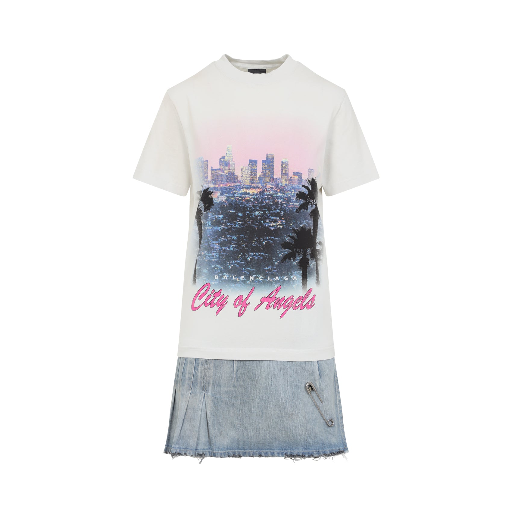 Balenciaga Balenciaga Layered Mini Dress, view 2