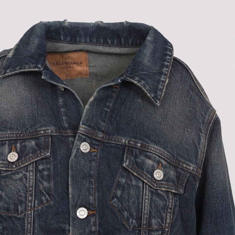 Balenciaga Balenciaga Off-Shoulder Jacket, view 5