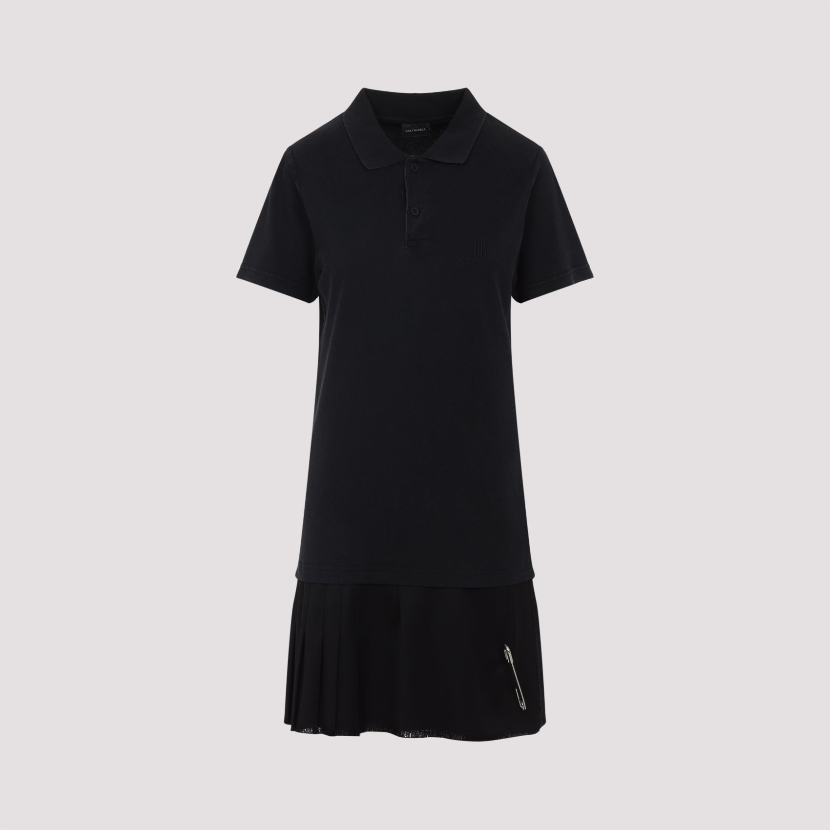 Balenciaga Balenciaga Layered Polo Mini Dress