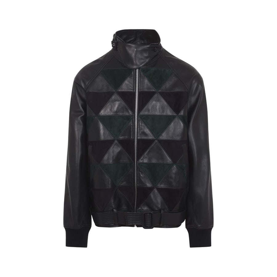 LANVIN Lanvin Intarsia Bomber Jacket, view 2