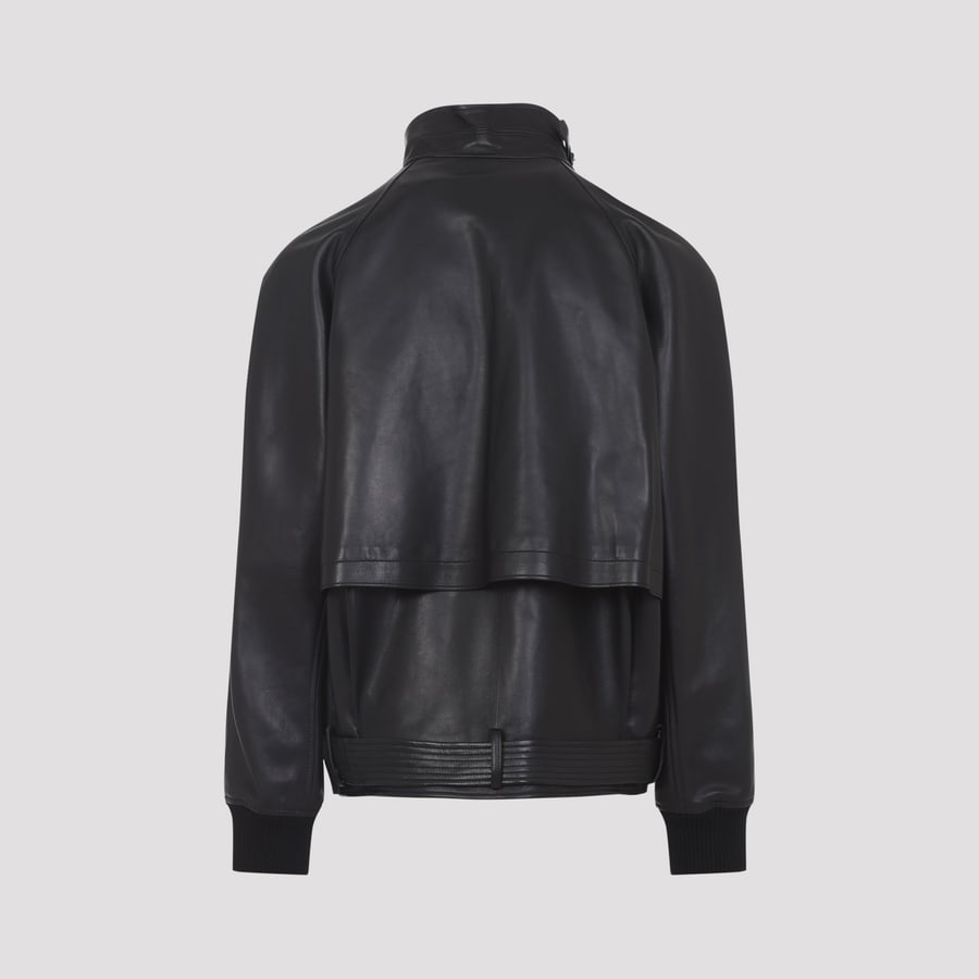 LANVIN Lanvin Intarsia Bomber Jacket, view 4
