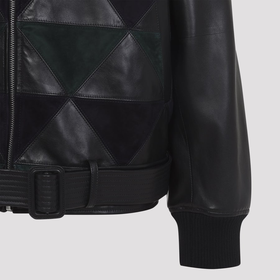LANVIN Lanvin Intarsia Bomber Jacket, view 5