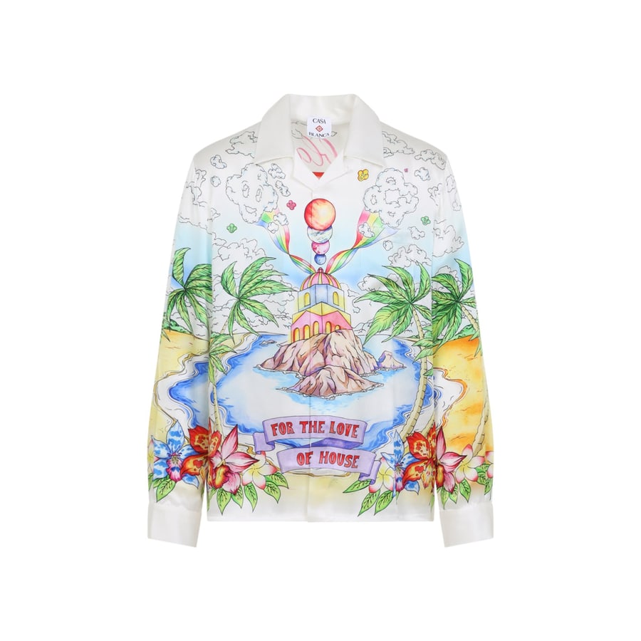 CASABLANCA Casablanca Better Days Long Sleeves Shirt, view 2
