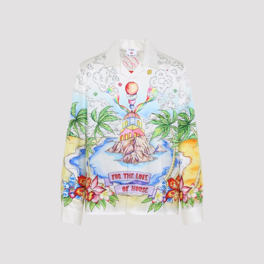 CASABLANCA Casablanca Better Days Long Sleeves Shirt, view 3