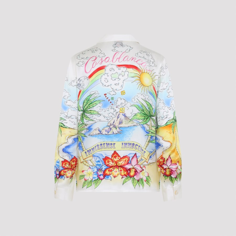CASABLANCA Casablanca Better Days Long Sleeves Shirt, view 4