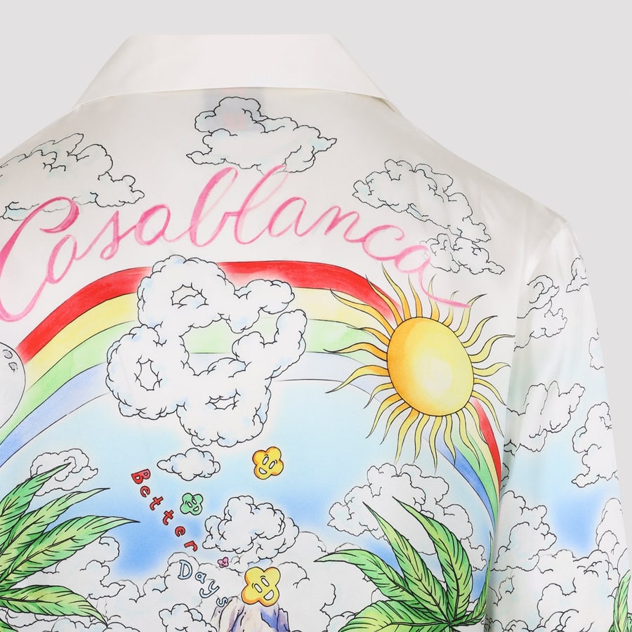 CASABLANCA Casablanca Better Days Long Sleeves Shirt, view 6